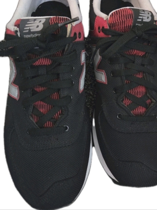 New Balance 574 \'Jetsetter\' BLK/RED/ WHITE US Men\'s Size 10.5 (EUC) main image 13
